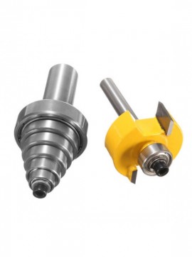1/4 Inch Shank Rabbet Router Bit with 7 Bearings Set