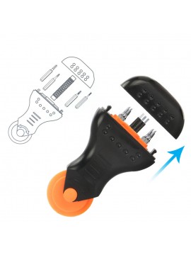 OP17 Multi-function Tools Rolling Opener Screwdriver Set